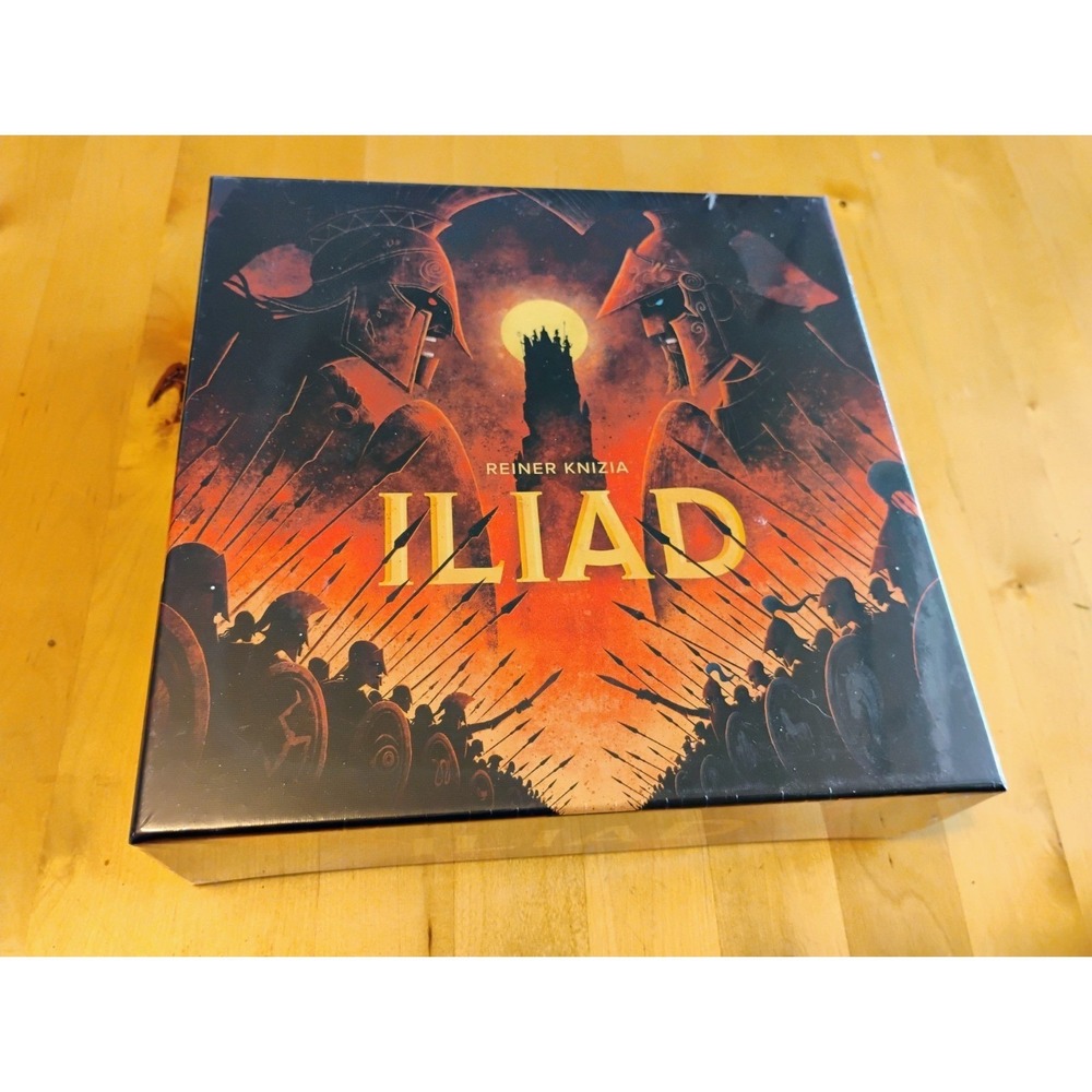 Iliad Board Game Trojan War Bitewing Games Mythos Reiner Knizia Hector Achilles
